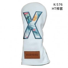 Lite彩花大數碼HT木桿套(白底)#K576 Lite彩花大數碼HT木桿套(白底)#K576